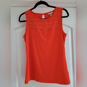 BR top orange tank work shirt